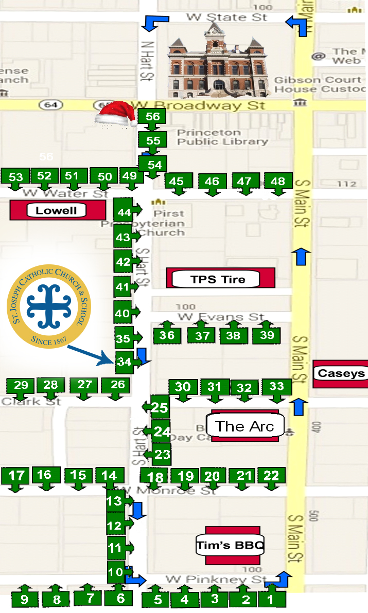 st joe parade starting point St. Joseph Catholic School